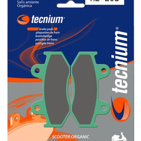 TECNIUM ME209 : Pastillas de freno Tecnium Scooter orgánicas ME209