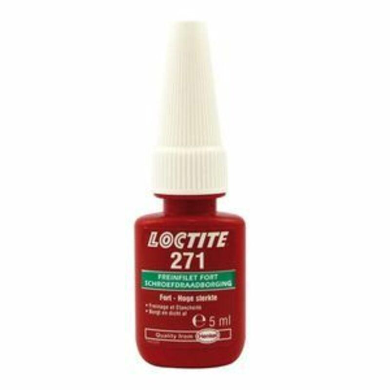 LOCTITE 587182 : Fijador de roscas de alta resistencia LOCTITE 271 botella 5ml