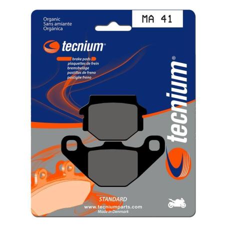 TECNIUM MA41 : Pastillas de freno Tecnium MA41 Orgánicas