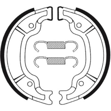 TECNIUM BA199 : Zapatas de freno Tecnium BA199
