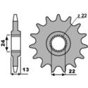 PBR 3800 16 18NC : Piñón PBR acero estándar 3800 - 520