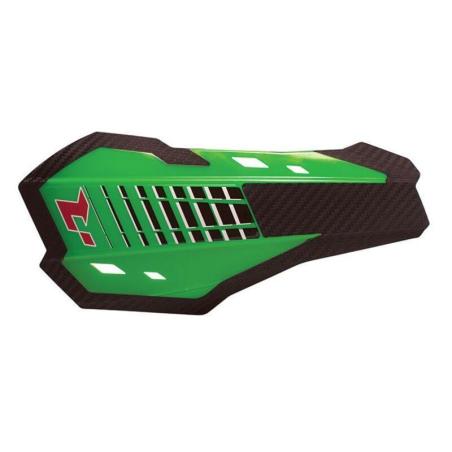RACETECH R-REPPMHP2VE0 : RACETECH HP2 Handguards Replacement Covers KXF Green