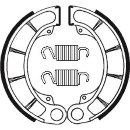 TECNIUM BA059 : Zapatas de freno Tecnium BA059