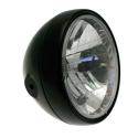 LSL 730KL02SW : Faro clasico LSL homologado  H4, Ø180mm, Negro