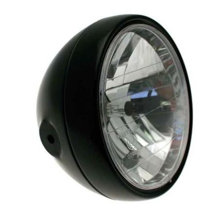 LSL 730KL02SW : Faro clasico LSL homologado  H4, Ø180mm, Negro