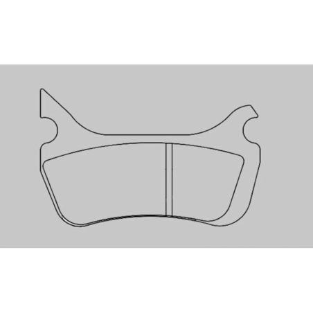 BERINGER KIT1258RSI : Pastillas de freno  Beringer KIT1258RSI