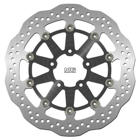 NG BRAKE DISC 458XG : Disco de freno NG BRAKES ondulado flotante