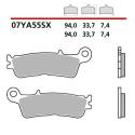 BREMBO 07YA55SX : Pastillas de freno sinterizadas BREMBO Off-Road - 07YA55SX
