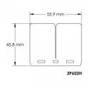 V-FORCE 3P602H : Láminas  de carbono para caja de láminas V-Force 3R