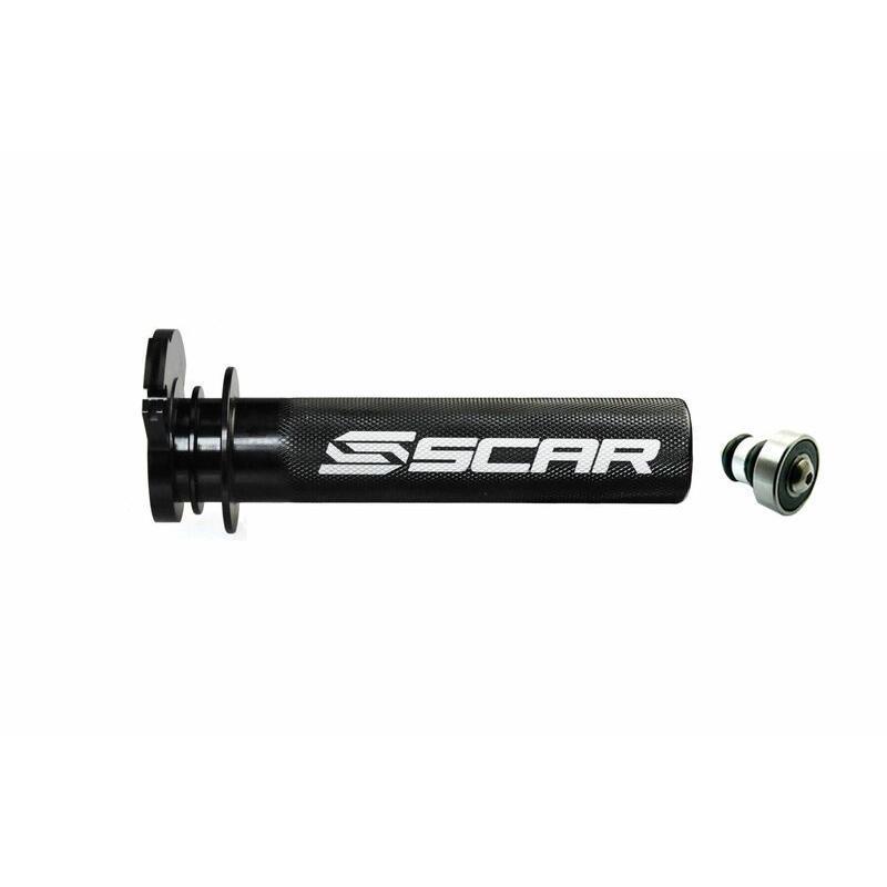 SCAR TT101 : Caña de gas SCAR de aluminio + Rodamiento negro Yamaha YZ125/250/250X