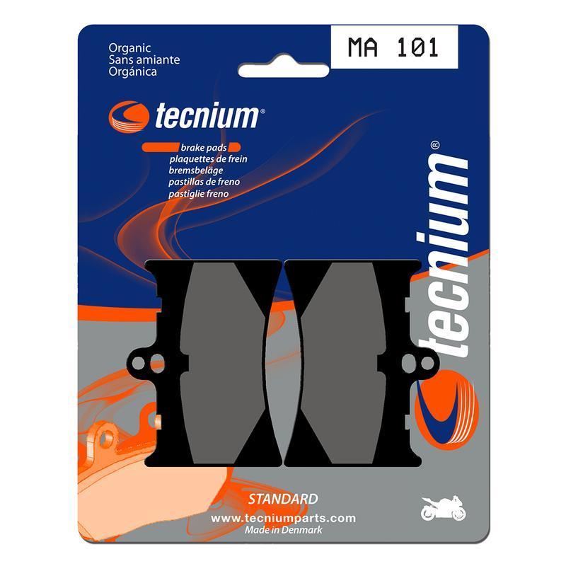TECNIUM MA101 : Pastillas de freno Tecnium MA101 Orgánicas