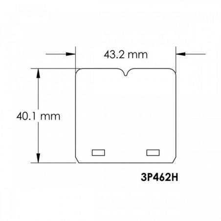 V-FORCE 3P462H : Láminas  de carbono para caja de láminas V-Force 3R
