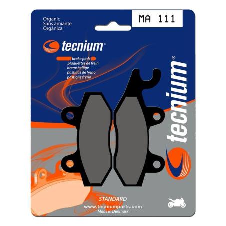 TECNIUM MA111 : Pastillas de freno Tecnium MA111 Orgánicas