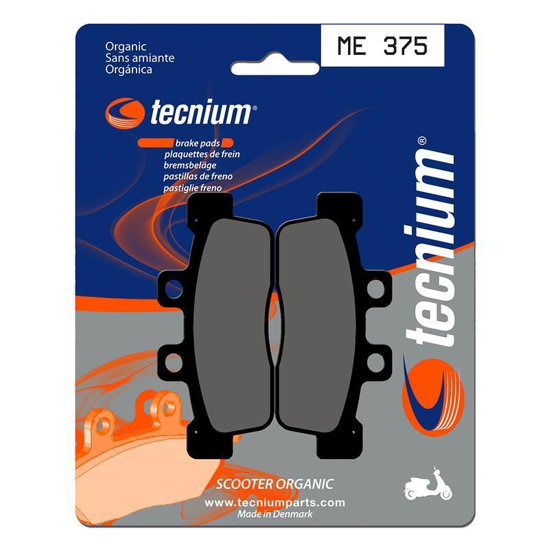 TECNIUM ME375 : Pastillas de freno Tecnium Scooter orgánicas ME375