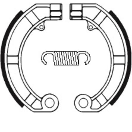 TECNIUM BA146 : Zapatas de freno Tecnium BA146