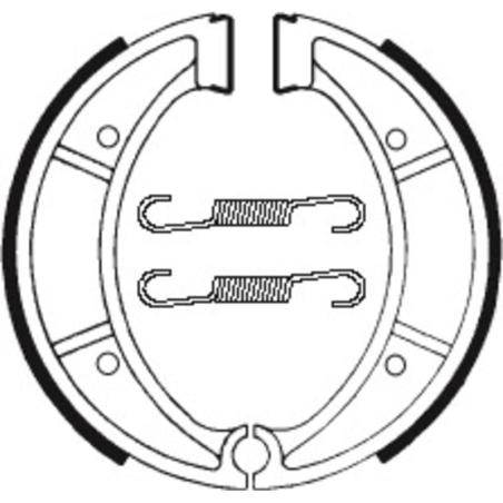 TECNIUM BA117 : Zapatas de freno Tecnium BA117