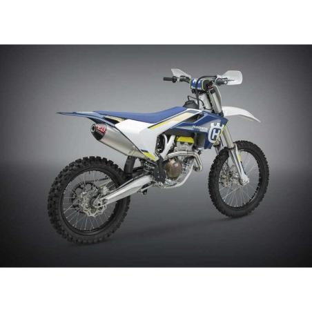 YOSHIMURA US 262520D321 : Linea completa escape Yoshimura Signature RS-4, inox, Silencioso de aluminio KTM/Husqvarna 250/350