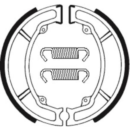TECNIUM BA104 : Zapatas de freno Tecnium BA104