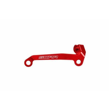 SCAR CCG300 : Guia cable de embrague SCAR rojo Kawasaki KX450F
