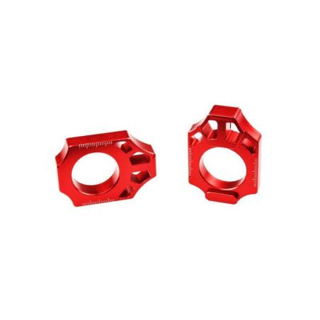 SCAR AB201 : Tensor cadena SCAR rojo Honda