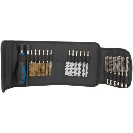 DRAPER 22232 : Kit de limpieza DRAPER 20 Cepillos