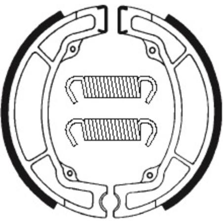 TECNIUM BA033 : Zapatas de freno Tecnium BA033