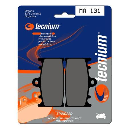 TECNIUM MA131 : Pastillas de freno Tecnium MA131 Orgánicas