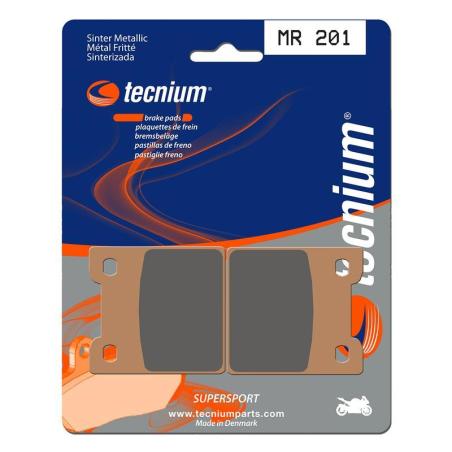 TECNIUM MR201 : Pastillas de freno Tecnium MR201 Sinterizadas