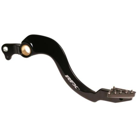 RFX FXRB1020199HA : Pedal de freno trasero RFX Pro ST (H/A negro/H/A titanio) - Honda CRF250/450