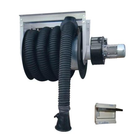 FILCAR D24288 : Extractor de gases automático con ventilador integrado FILCAR 7m