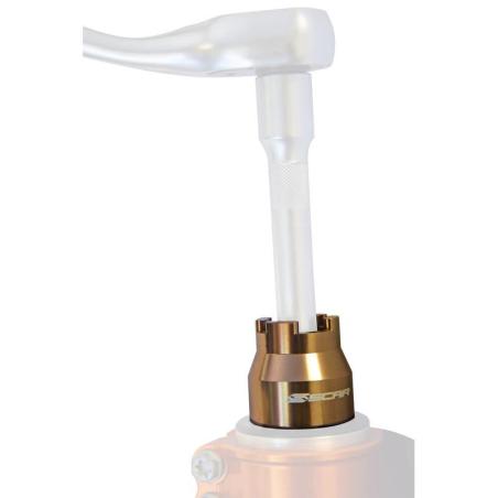 SCAR RCV5 : Llave SCAR 2 en 1 para desmontar tapones de horquilla WP