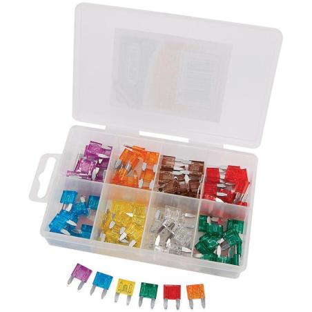 DRAPER 24311 : Caja de 100 mini fusibles DRAPER