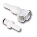 MOTION PRO 12-0030 : Enchufe rápido macarrón gasolina blanco MOTION PRO Ø8mm