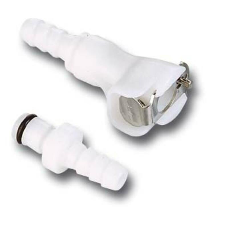 MOTION PRO 12-0030 : Enchufe rápido macarrón gasolina blanco MOTION PRO Ø8mm