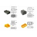 BIHR 90FRKW.8P : Juego de conectores 8 vias Series 090 FRKW BIHR tipo original - 5 Juegos completo