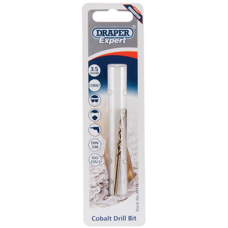 DRAPER 39116 : Broca Ø3,5mm HSS cobalto DRAPER