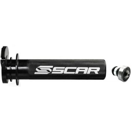 SCAR TT505 : Caña de gas SCAR de aluminio + rodamiento negra - Husqvarna / GAS GAS