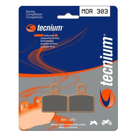 TECNIUM MOR303 : Pastillas de freno Tecnium MOR303 Sinterizadas racing