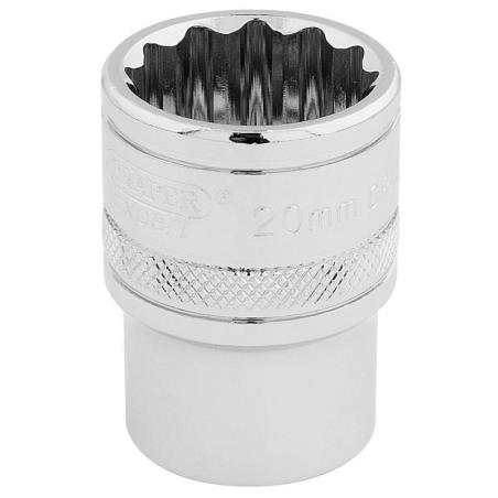DRAPER 33289 : Vaso DRAPER 1/2 Hi-Torq® 20mm