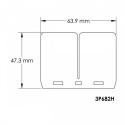 V-FORCE 3P682H : Láminas  de carbono para caja de láminas V-Force 3R
