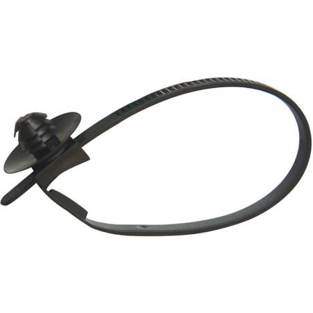 BIHR A0016407 : Brida de nylon con fijación reutilizable BIHR 145mm x 5mm - 20 unidades