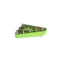 RFX FXRB9010199GN : Puntera de pedal de freno trasero macizo CNC RFX Pro de repuesto (verde)