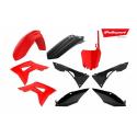 POLISPORT 90833 : Kit de plástica Polisport CRF250/450R 18-19 Rojo / Negro