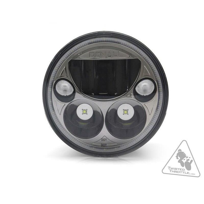 DENALI TT-M5E : Faro LED Denali M5 Ø145mm Negro brillo