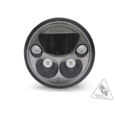 DENALI TT-M5E : Faro LED Denali M5 Ø145mm Negro brillo