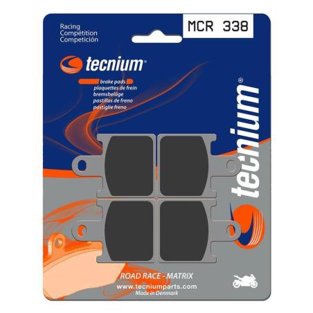 TECNIUM MCR338 : Pastillas de freno Tecnium MCR338 Sinterizadas Carbono