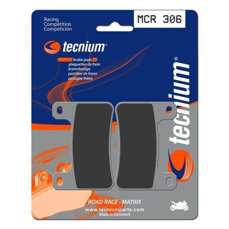 TECNIUM MCR306 : Pastillas de freno Tecnium MCR306 Sinterizadas Carbono