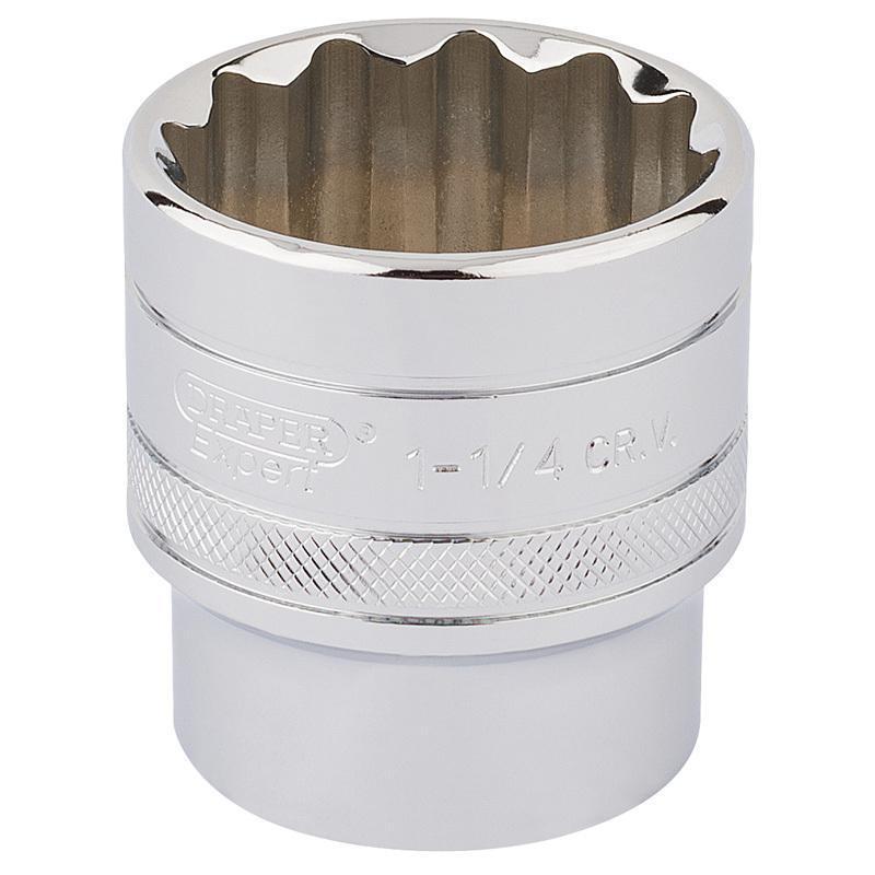 DRAPER 33729 : Vasos 1/2'' DRAPER 12 puntos 1,1/4''