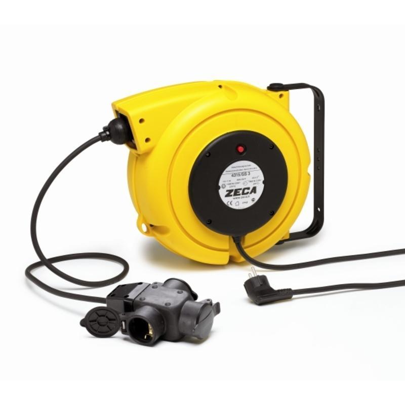 ZECA 4315/GS 3 : Enrollador para cable eléctrico ZECA 15m