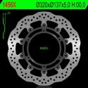 NG BRAKE DISC 1456X : Disco de freno NG BRAKES ondulado flotante